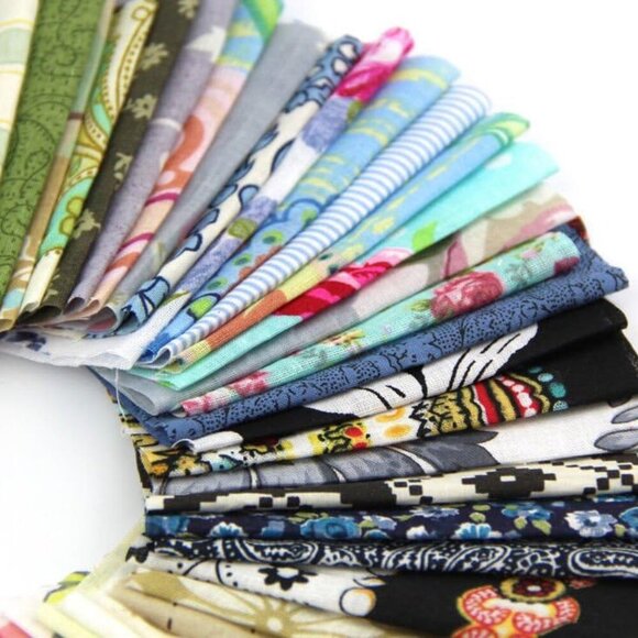 Brand New Cotton Patchwork 10CM Cotton Color A Quilted - Picture 6 of 6